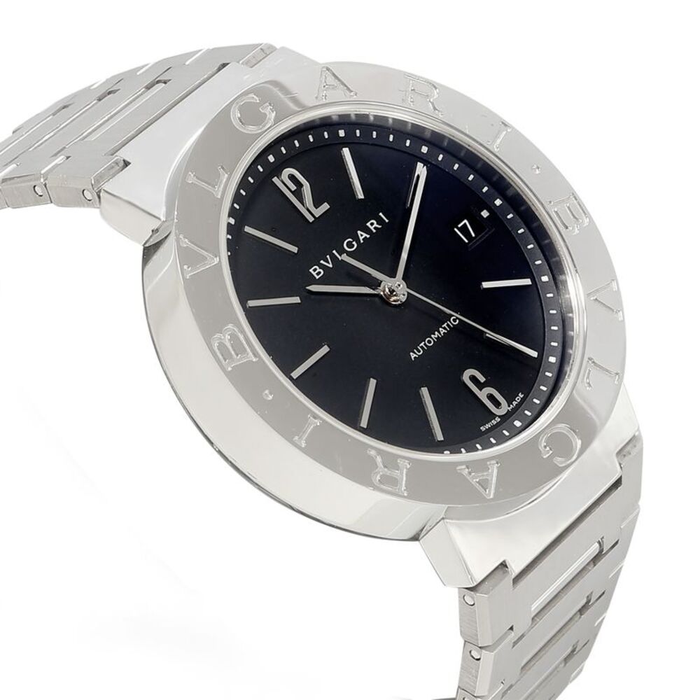 BVLGARI Bvlgari/Bvlgari BB 38 SS Auto Men's Watch in Stainless Steel - Picture 3 of 5